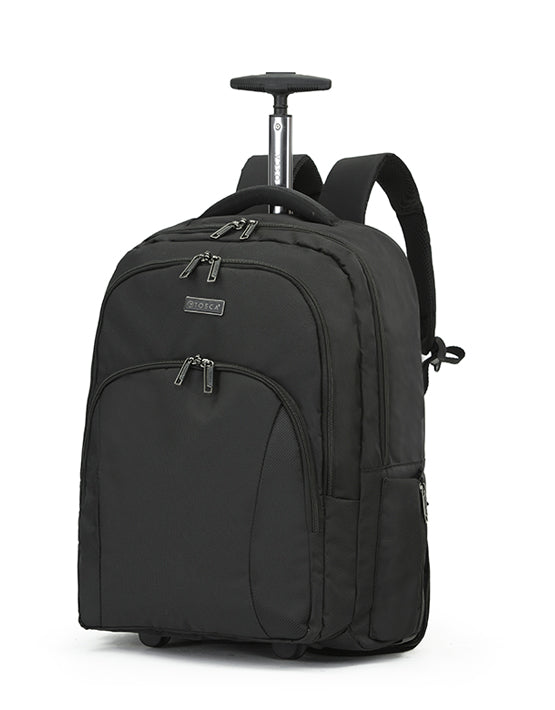 TOSCA OAKMONT TROLLEY BACKPACK BLACK