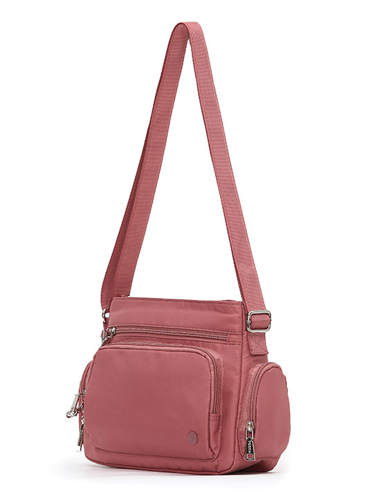 TOSCA ANTI THEFT SHOULDER BAG CORAL TCA951/C 