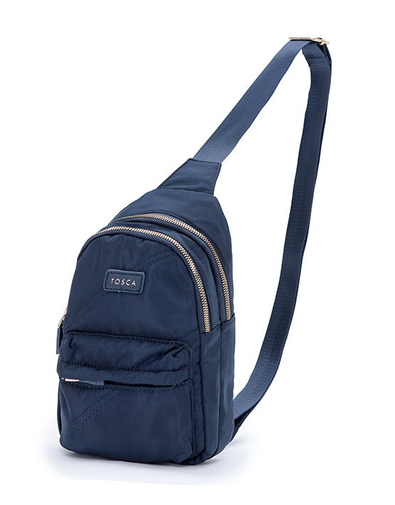 TOSCA SLINGER NAVY STITCH