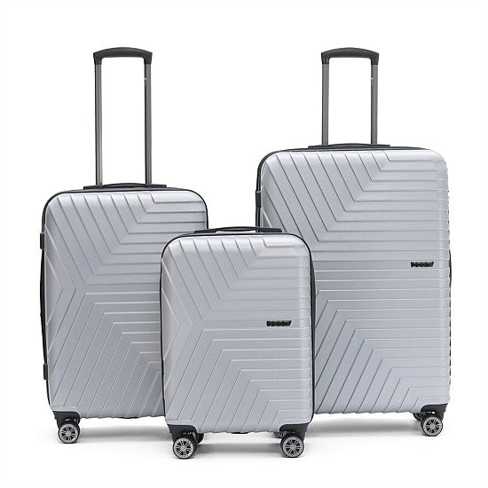 TOSCA HUSTON 76CM SUITCASE SILVER