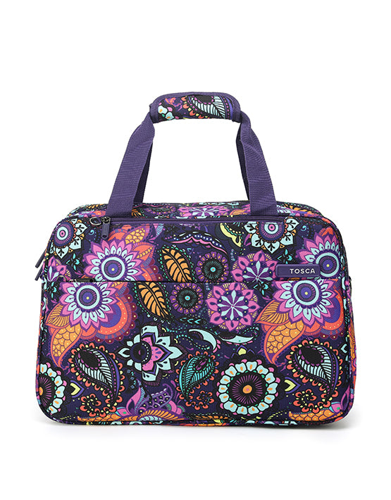 TOSCA SO-LITE CABIN TOTE BAG PAISLEY