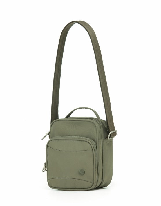 TOSCA ANTI THEFT SHOULDER BAG KHAKI TCA984B 