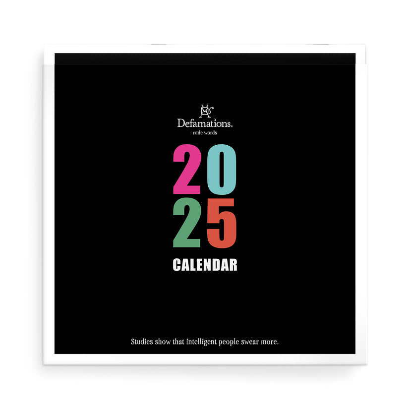 DEFAMATIONS 2025 WALL CALENDAR