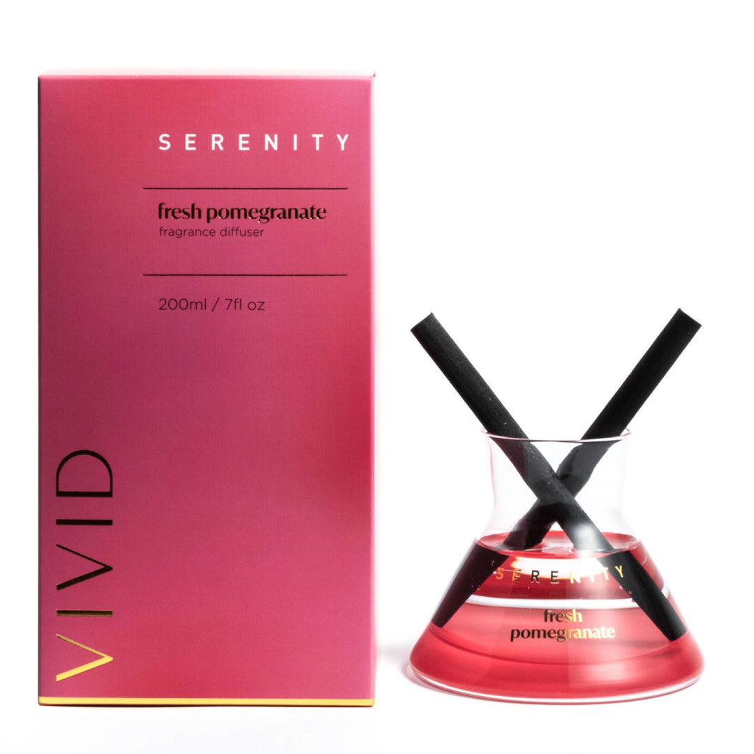 SERENITY VIVID FRAGRANCE DIFFUSER FRESH POMEGRANATE