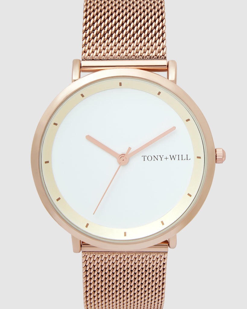 TONY + WILL WATCH LUNAR ROSE GOLD TWM005E