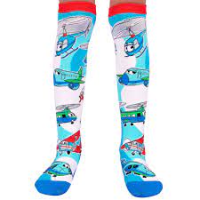 MADMIA  AEROPLANES SOCKS AGES 3-5