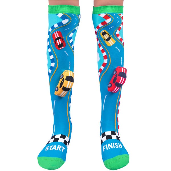 MADMIA RACING CARS SOCKS AGES 6-99