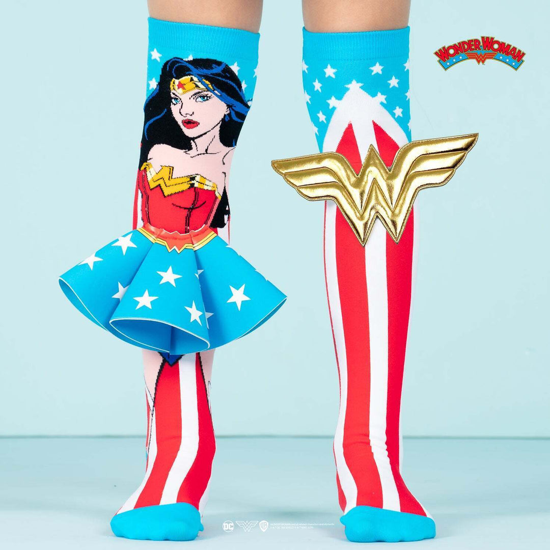 MADMIA WONDER WOMAN SOCKS AGES 6-99