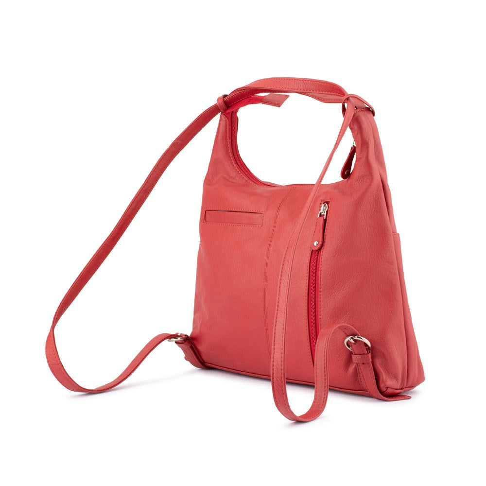 FRANCO BONINI 207 SHOULDER BAG BACKPACK RED