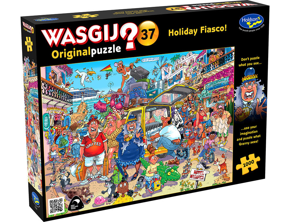 WASGIJ ORIGINAL #37 HOLIDAY FIASCO 1000 PIECE PUZZLE