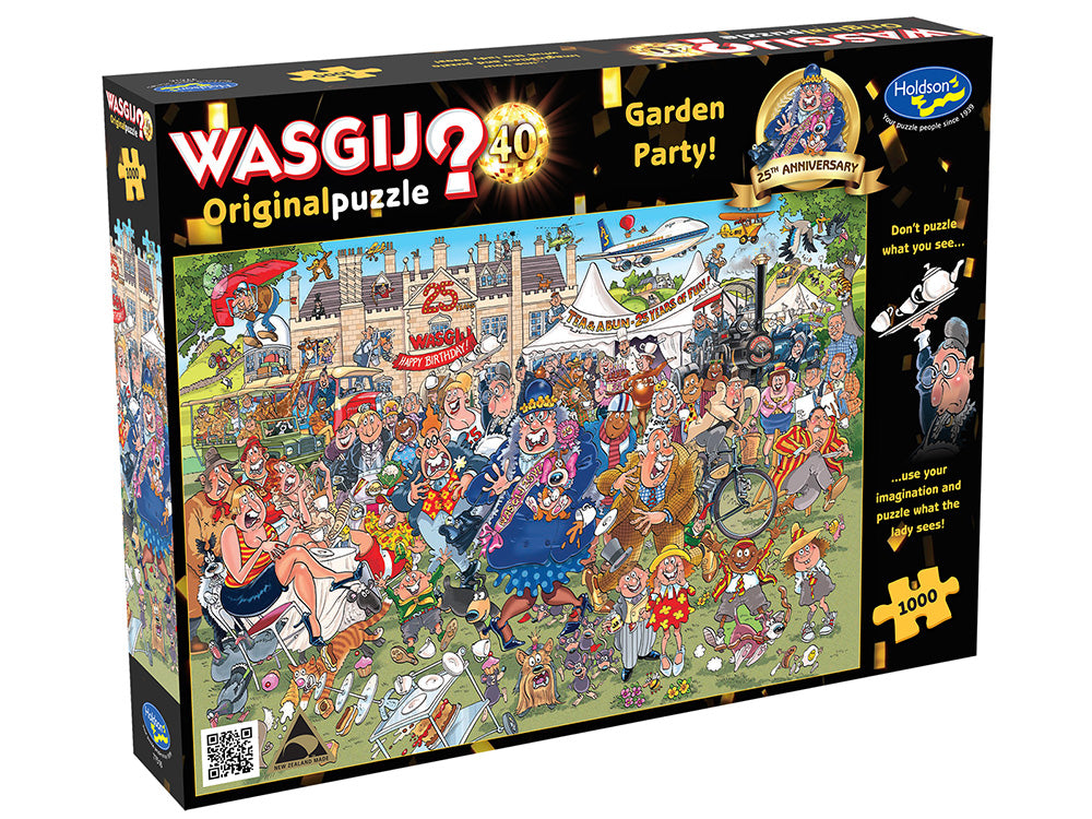 WASGIJ ORIGINAL #40 GARDEN PARTY 1000 PIECE PUZZLE